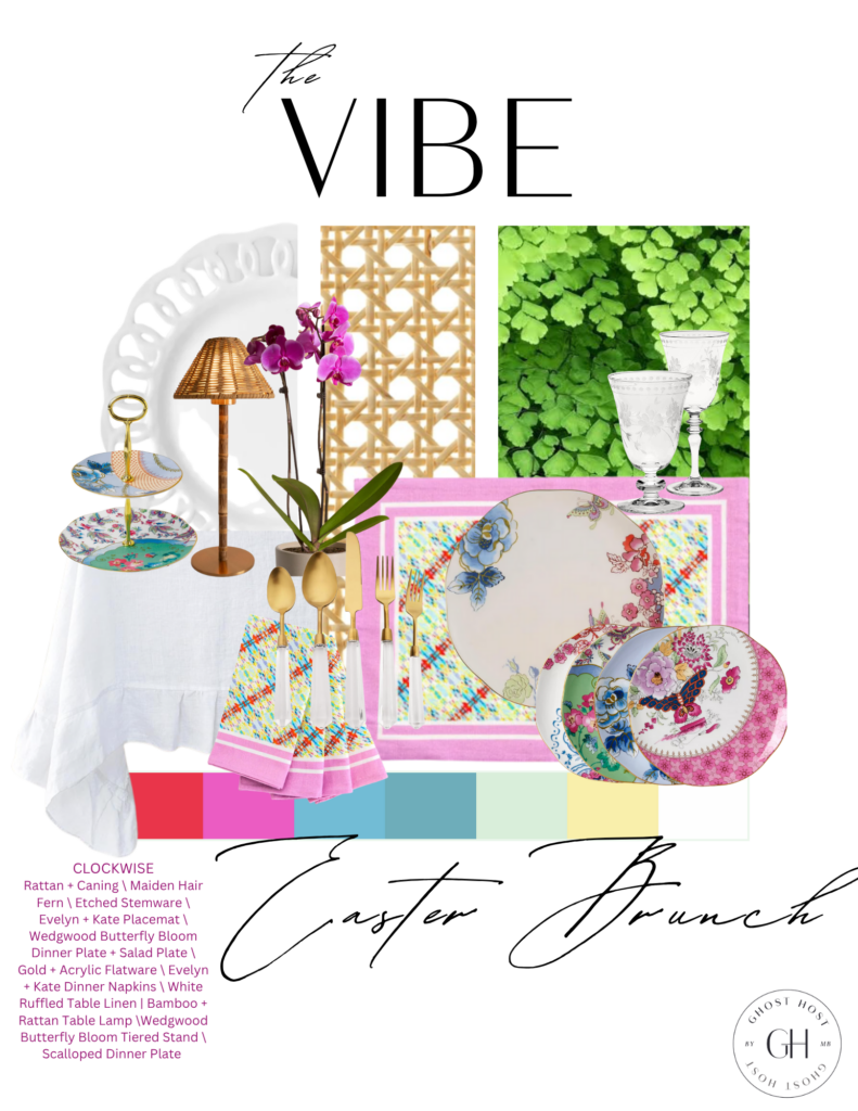 Easter brunch tablescape inspiration